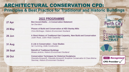 2022 Architectural Conservation CPD programme